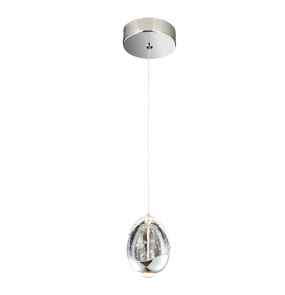 Lampa wisząca Huelto PND-22112132-1A-CR chromowana oprawa ITALUX