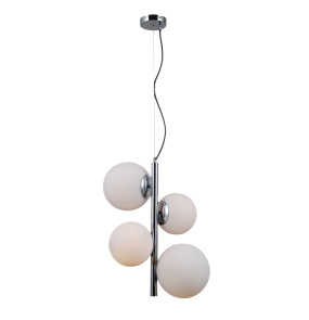 Lampa wisząca Riga PND-44213-4B-CH chromowana oprawa ITALUX