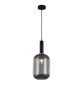 Lampa wisząca Antiola PND-5588-1L-BK+SG oprawa w kolorze czarnym ITALUX