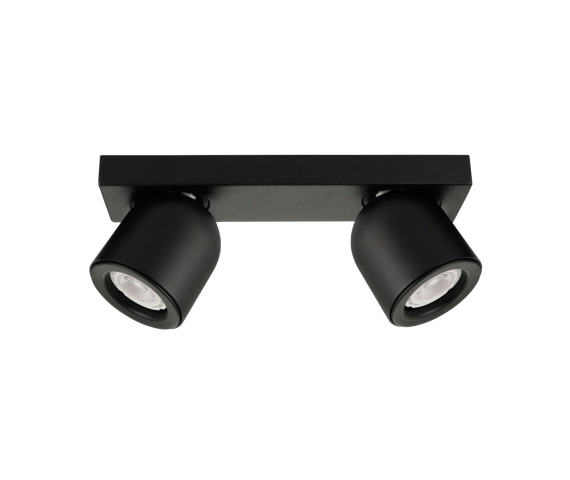 Lampa sufitowa Nuora SPL-2855-2B-BL oprawa w kolorze czarnym ITALUX