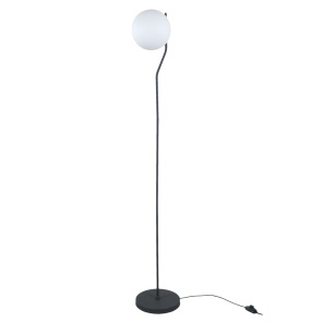 Lampa podłogowa Carimi FL-3300-1-BK oprawa w kolorze grafitowym ITALUX