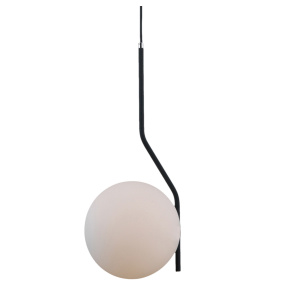 Lampa wisząca Carimi PND-3300-1-BK oprawa w kolorze grafitowym ITALUX