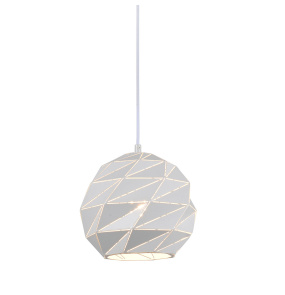 Lampa wisząca Palermo PND-2424-1L-WH oprawa w kolorze białym ITALUX