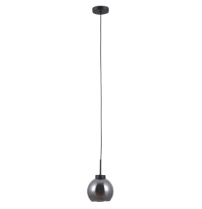 Lampa wisząca Poggi PND-28028-1B oprawa w kolorze czarnym ITALUX