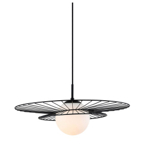 Lampa wisząca Alison MDM-4001/1 BK oprawa w kolorze czarnym ITALUX