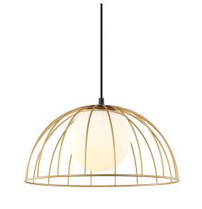 Lampa wisząca Louis MDM-3761/1M GD oprawa w kolorze złotym ITALUX