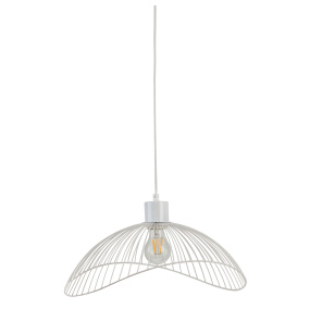 Lampa wisząca Nunez PND-1702-1-L-W oprawa w kolorze białym ITALUX