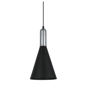 Lampa wisząca Khaleo MDM-3030/1 BK+CR oprawa w kolorze czarnym ITALUX