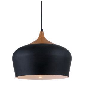 Lampa wisząca Britta MDM-2681/1L BK oprawa w kolorze czarnym ITALUX