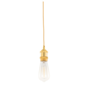 Lampa wisząca Classo DS-M-034 GOLD oprawa w kolorze złotym ITALUX