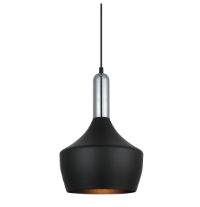 Lampa wisząca Ophelia MDM-3028/1 BK+CR oprawa w kolorze czarnym ITALUX