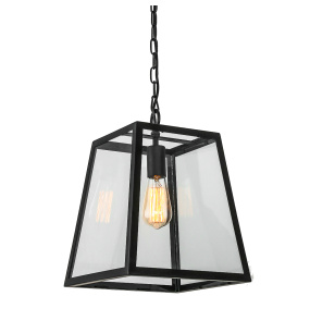 Lampa wisząca Laverno MD-102821-1-B oprawa w kolorze czarnym ITALUX