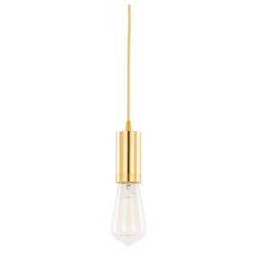 Lampa wisząca Moderna DS-M-038 GOLD oprawa w kolorze złotym ITALUX