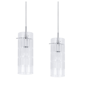 Lampa wisząca Max MDM1957-2 chromowana oprawa ITALUX