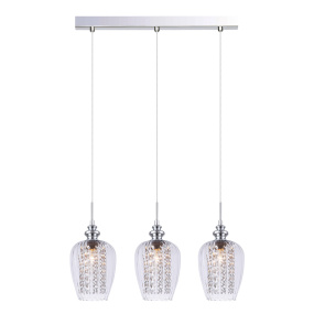 Lampa wisząca Pirita C CR MDM2286/3C CR chromowana oprawa ITALUX