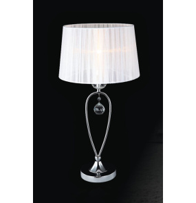 Lampa stołowa Vivien MTM1637-1W oprawa w kolorze białym ITALUX
