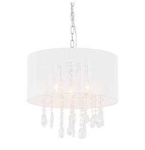 Lampa wisząca Essence L.9262/3P WHITE oprawa w kolorze białym ITALUX