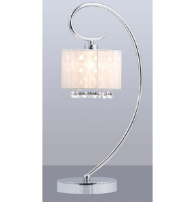 Lampa stołowa Span MTM1583/1 WH chromowana oprawa ITALUX