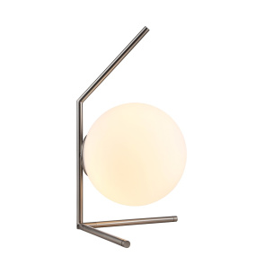 Lampa stołowa Mondo MTE2104/1-SN oprawa w kolorze srebrnym ITALUX