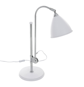 Lampka biurkowa Evato MTE2062/1C-WH oprawa w kolorze białym ITALUX