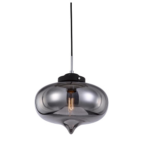 Lampa wisząca Heart MDM2096/1 A oprawa w kolorze czarnym ITALUX