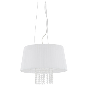 Lampa wisząca Luisa MDM1935-3 W oprawa w kolorze białym ITALUX