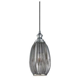 Lampa wisząca Rodez PND-8002-1B-GR chromowana oprawa ITALUX