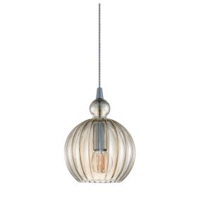 Lampa wisząca Biron PND-8744-1S-CG chromowana oprawa ITALUX