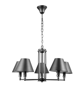 Lampa wisząca Banito MD38623/5 oprawa w kolorze szarym ITALUX