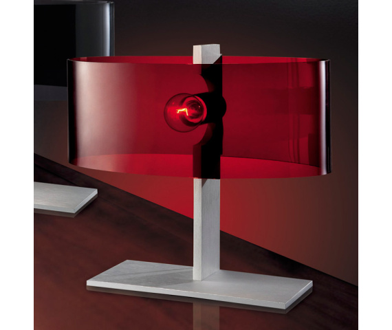 Lampa stołowa Elipsa MA2209-RED oprawa w kolorze czerwonym ITALUX