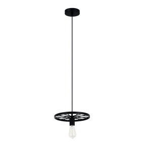 Lampa wisząca Federico MDM-2708-1 BK oprawa w kolorze czarnym ITALUX