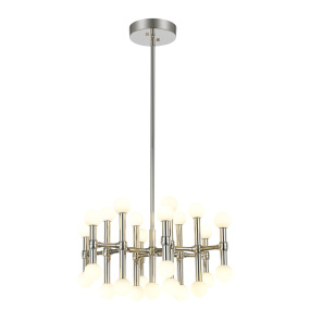 Lampa wisząca Giovanna MX16009008-25A oprawa w kolorze srebrnym ITALUX