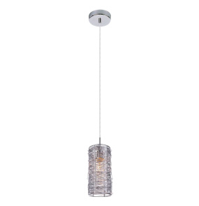 Lampa wisząca Linton MDM2136/1 oprawa w kolorze srebrnym ITALUX