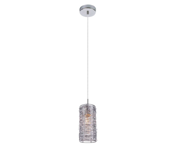 Lampa wisząca Linton MDM2136/1 oprawa w kolorze srebrnym ITALUX