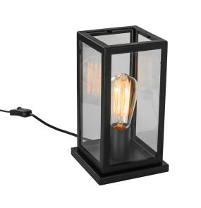 Lampa stołowa Laverno MT-202621-1-B oprawa w kolorze czarnym ITALUX