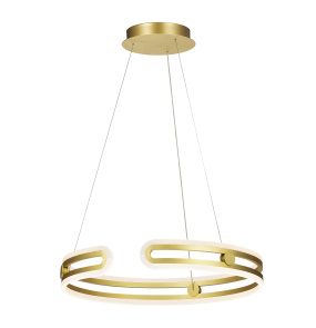 Lampa wisząca Kiara MD17016002-1E GOLD oprawa w kolorze złotym ITALUX