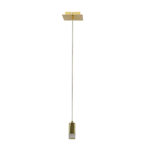 Lampa wisząca Mentin HD443N-01-8144 NN BB oprawa w kolorze mosiądzu ITALUX