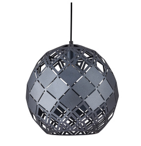 Lampa wisząca Paulela PND-34221-1L-BK oprawa w kolorze czarnym ITALUX