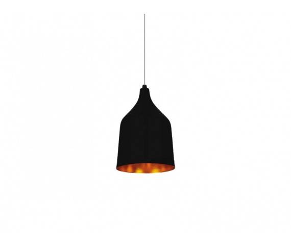 Lampa wisząca Fabio L AZ0301 AZzardo czarna oprawa w stylu design