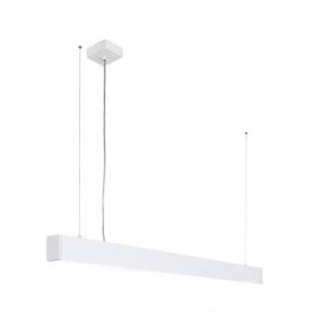 Lampa wisząca Traversi Suspended 142 PRD-5470-142-WH-840-PN oprawa w kolorze białym ITALUX