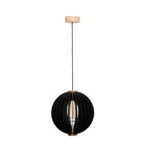 Lampa wisząca ORB 7510144 drewniana oprawa ZUMA LINE 