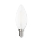 Żarówka LED Premium Filament Milky Glass E14 świeca 6W 806lm 4000K neutralna LEDLine
