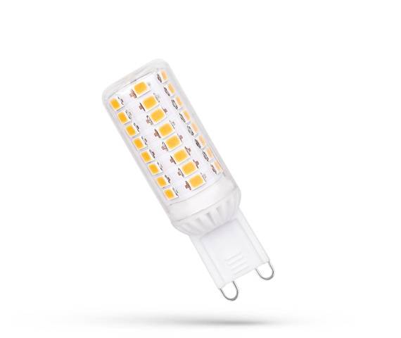 Żarówka LED Premium Ceram G9 4,5W 540 lm 4000K neutralna SpectrumLED