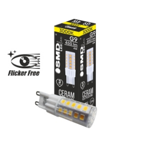 Żarówka LED Premium Ceram G9 4W 450lm 3000K ciepła Flicker Free LEDLine