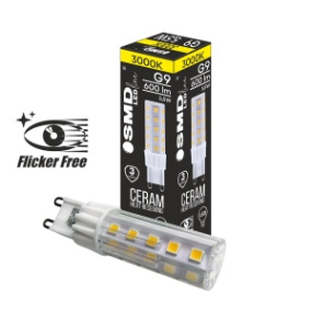 Żarówka LED Premium Ceram G9 5,5W 600lm 3000K ciepła Flicker Free LEDLine
