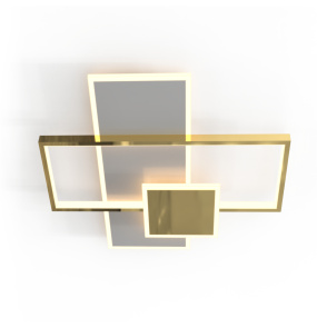 Lampa sufitowa SALO MX4463-3-3YYCGT oprawa w kolorze srebra i złota ZUMA LINE
