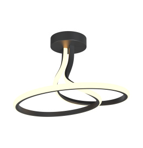 Lampa sufitowa CLINT MX6349-1-3BT oprawa w kolorze czarnym ZUMA LINE
