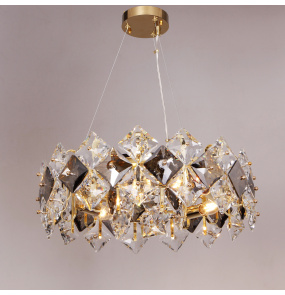 Lampa wisząca TIARA 9864-500 oprawa w kolorze złotym ZUMA LINE