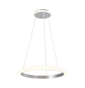 Lampa wisząca NEWA 11677 oprawa w kolorze aluminium ZUMA LINE