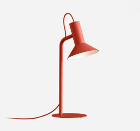 Lampa stołowa ROOMOR 1.0 256448 Wever&Ducre nowoczesna metalowa oprawa w kolorze czerwonym LAMPA EKSPOZYCYJNA
